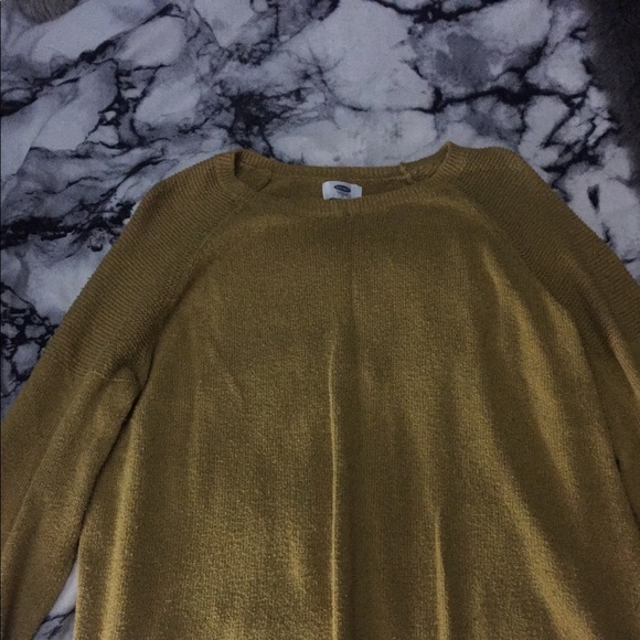 Yellow Old Navy sweater - Picture 5 of 6